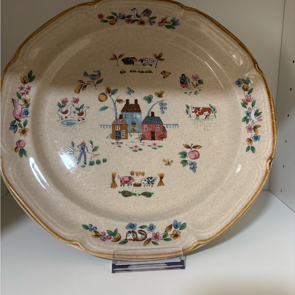 Vintage Heartland Dinner Plate
